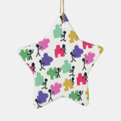 autistisch keramisch ornament (Rechts)