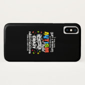 Autistisch | Kind voor autisme Ik zal een niveau b Case-Mate iPhone Case (Achterkant (horizontaal))