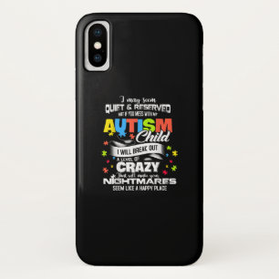 Autistisch   Kind voor autisme Ik zal een niveau b Case-Mate iPhone Case