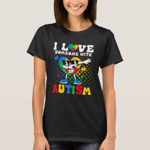 Autistisch Kind waar ik van hou, iemand met Autism T-shirt