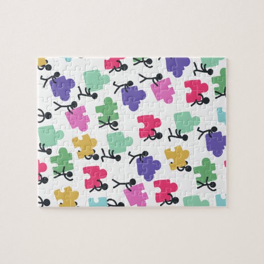 autistisch legpuzzel (Horizontaal)