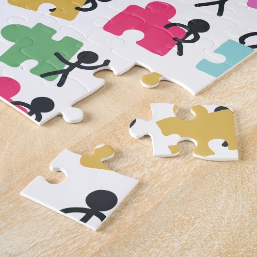 autistisch legpuzzel (Zijkant)