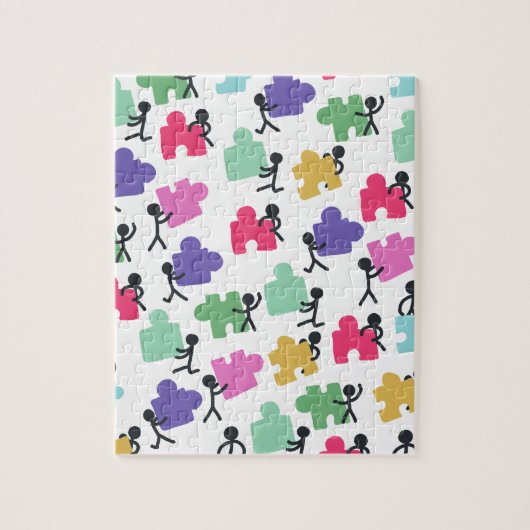 autistisch legpuzzel (Verticaal)