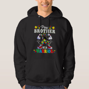 Autistisch lintje puzzelbroeder van autisme hoodie