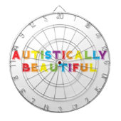 Autistisch mooi dartbord (Voorkant)