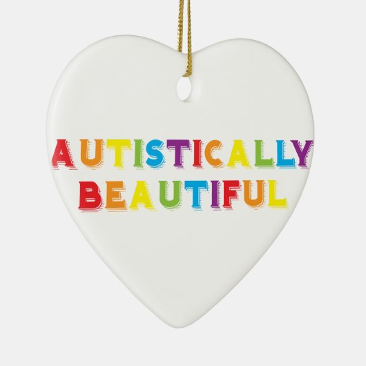 Autistisch mooi keramisch ornament (Rechts)