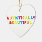 Autistisch mooi keramisch ornament (Links)