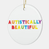 Autistisch mooi keramisch ornament (Links)