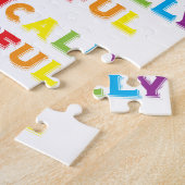 Autistisch mooi legpuzzel (Zijkant)