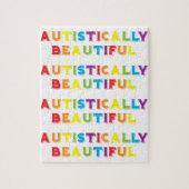 Autistisch mooi legpuzzel (Verticaal)