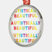 Autistisch mooi metalen ornament (Links)