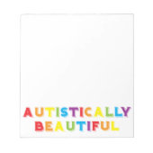 Autistisch mooi notitieblok (Voorkant)