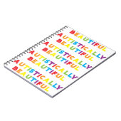 Autistisch mooi notitieboek (Linkerzijde)