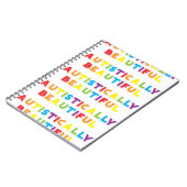 Autistisch mooi notitieboek (Linkerzijde)