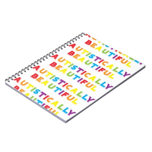 Autistisch mooi notitieboek (Linkerzijde)