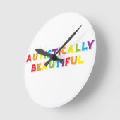 Autistisch mooi ronde klok (Hoek)