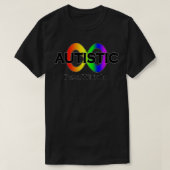 Autistisch omgaan met IT-neurodiversiteit T-shirt (Design voorkant)