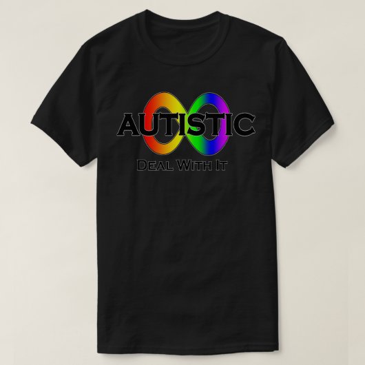 Autistisch omgaan met IT-neurodiversiteit T-shirt (Design voorkant)