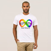 Autistisch T-shirt (Voorkant volledig)
