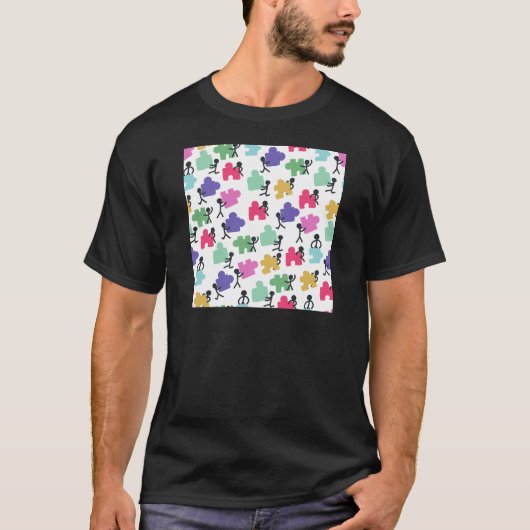 autistisch t-shirt (Voorkant)