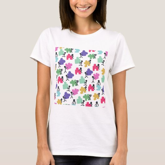 autistisch t-shirt (Voorkant)
