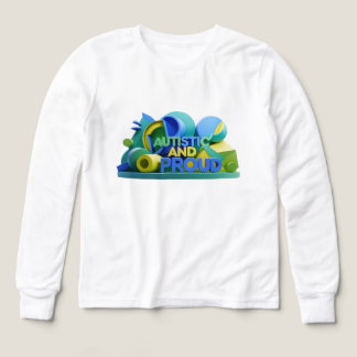 Autistisch & Trots Kinderen T-Shirt