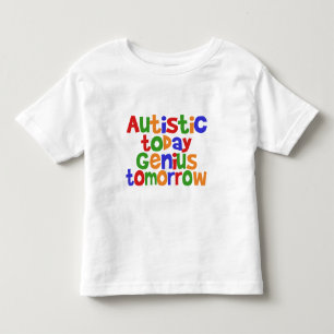 Autistisch vandaag kinder shirts
