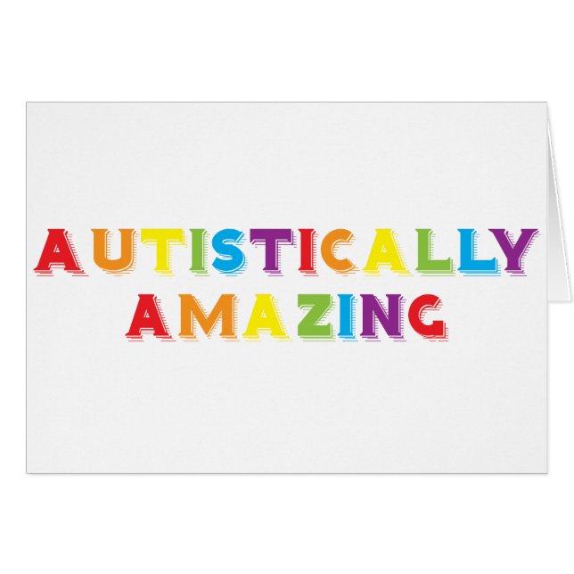 Autistisch verbazingwekkend (Voorkant Horizontaal)