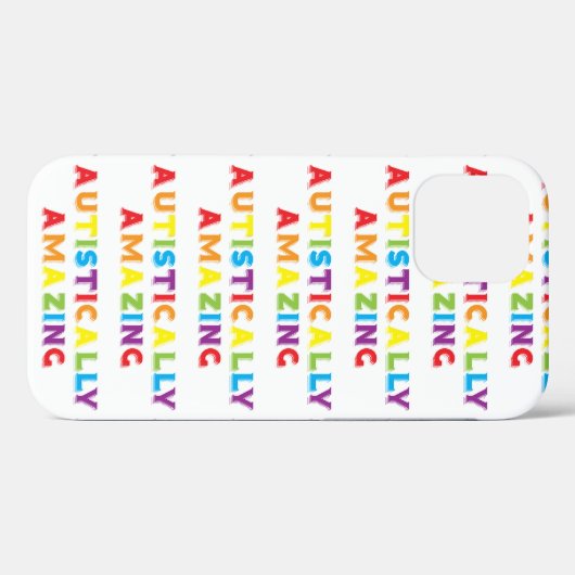 Autistisch verbazingwekkend Case-Mate iPhone case (Achterkant (horizontaal))