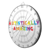 Autistisch verbazingwekkend dartbord (Voorkant Rechts)