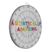 Autistisch verbazingwekkend dartbord (Voorkant Links)