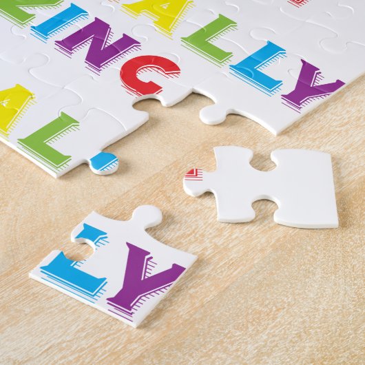 Autistisch verbazingwekkend legpuzzel (Zijkant)