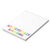 Autistisch verbazingwekkend notitieblok (Linkerzijde)