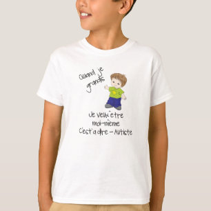 autistisch zijn t-shirt
