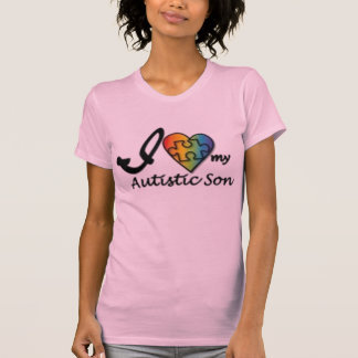 autistisch zoon t-shirt