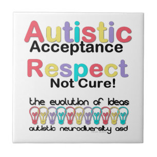 Autistische acceptatie respecteren niet zuiver tegeltje