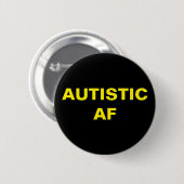 Autistische AF Autisme Neurodiversity Pride Ronde Button 5,7 Cm (Voorkant /achterkant)