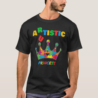 Autistische Artistieke Autisme Bewustzijn Autistis T-shirt