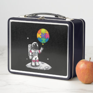 Autistische Astronaut Ballon Ruimte Autisme Bewust