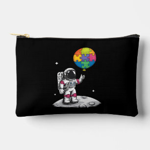 Autistische Astronaut Ballon Ruimte Autisme Bewust Etui
