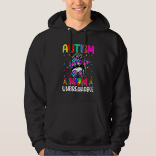 Autistische autisme bewustzijn Mam Life Vrouwen zi Hoodie