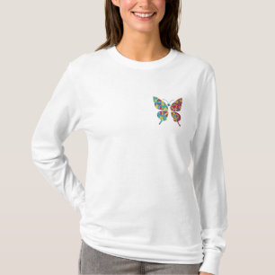 Autistische Autisme Vlinder Autisme Bewustzijn	 T-shirt