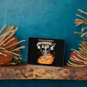 Autistische en homoseksuele skelet grappig autisme fotoplaat (Zijkant)