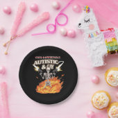 Autistische en homoseksuele skelet grappig autisme papieren bordje (Feest)