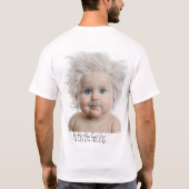 Autistische genie #2 t-shirt (Achterkant)