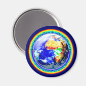 Autistische Home Planet Magneten (Voorkant / Achterkant)