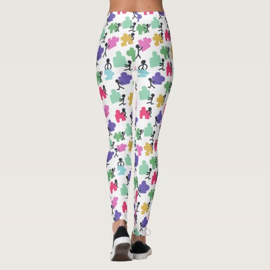 autistische leggings (Achterkant)
