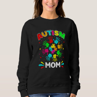 Autistische mam Puzzle Support Family Autism Aware Trui