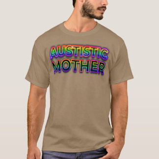 Autistische mam t-shirt