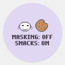 Autistische Maskering Uit Funny Sticker